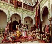 unknow artist Arab or Arabic people and life. Orientalism oil paintings 137 painting